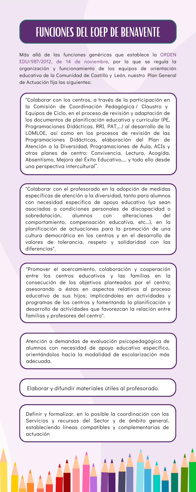 Funciones EOEP