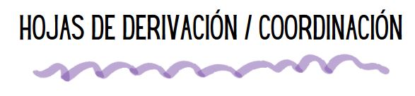 hoja derivacion
