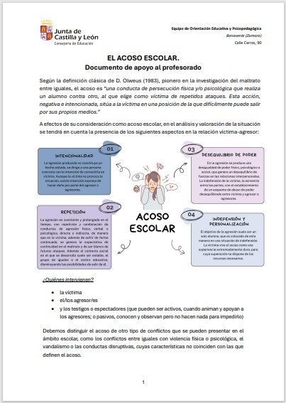 Documento apoyo acoso carátula